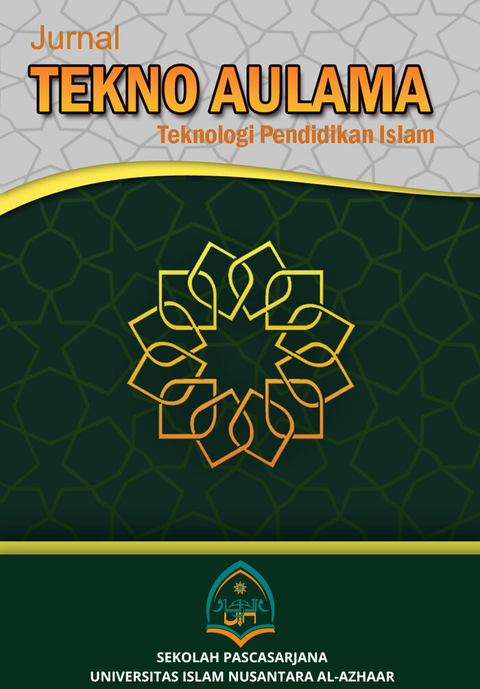 					View Vol. 2 No. 2 (2025): Tekno Aulama: Jurnal Teknlogi Pendidikan Islam
				