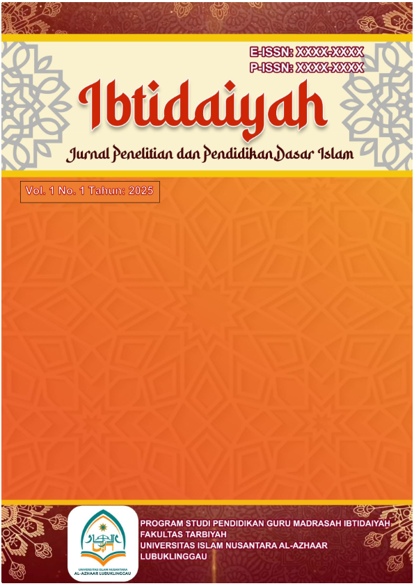 					View Vol. 1 No. 1 (2025): Ibtidaiyah, Desember 2025
				